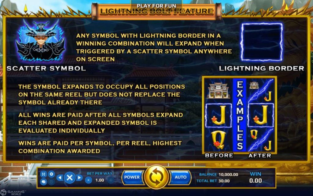 feature lighting god